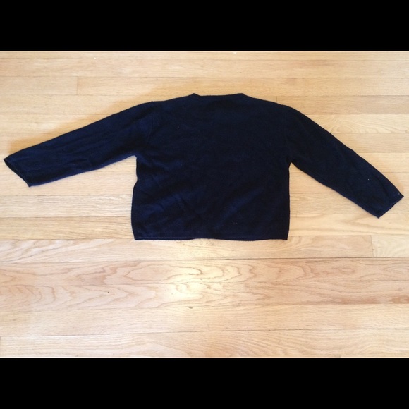 Navy blue cardigan school wear - Picture 3 of 3